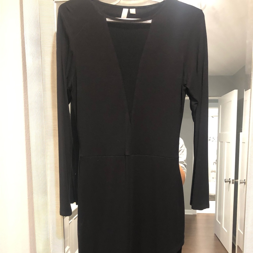 Sexy black dress